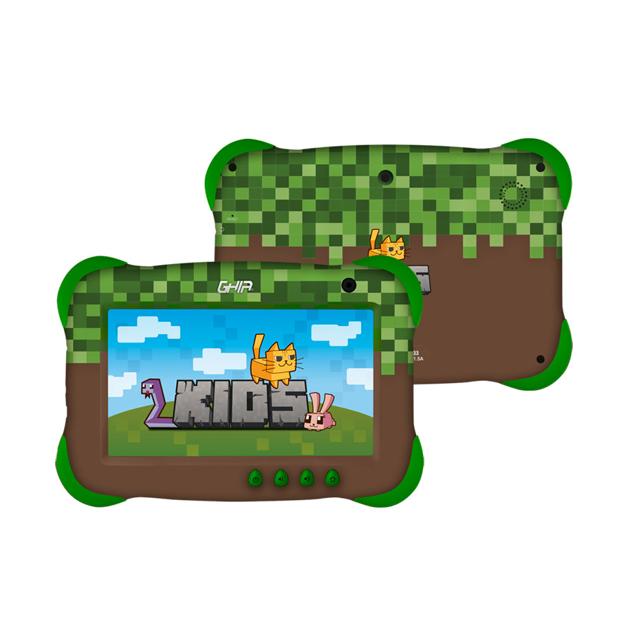 TABLET GHIA KIDS 7 PULG/A133 QUADCORE/2GB RAM/32GB /2CAM/WIFI/BLUETOOTH/2500MAH/ANDROID 13 GO /VERDECAFE TABLET GHIA KIDS 7 PULG/A133 QUADCORE/2GB RAM/32GB /2CAM/WIFI/BLUETOOTH/2500MAH/ANDROID 13 GO /VERDECAFE